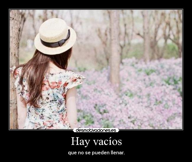 Hay vacíos - 