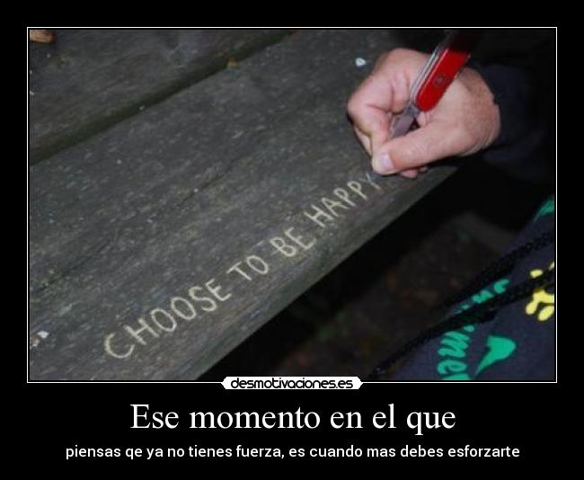 Ese momento en el que - 