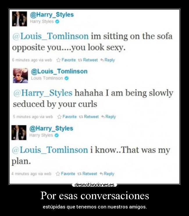 Por esas conversaciones - 