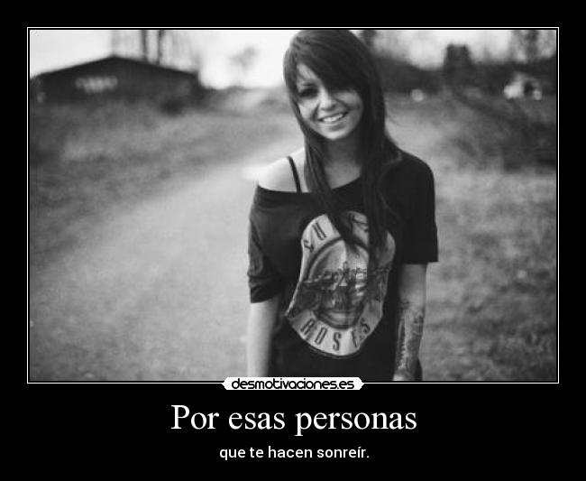 Por esas personas - 