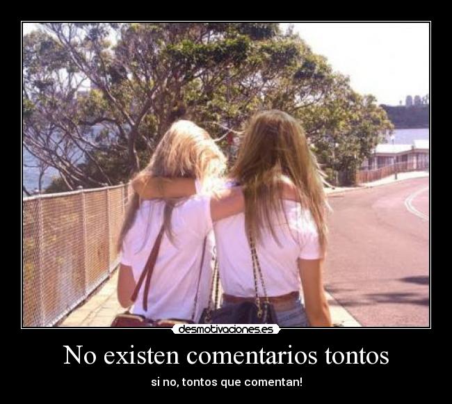 No existen comentarios tontos -