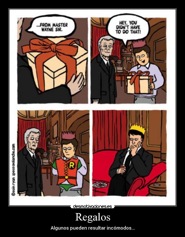 Regalos - Algunos pueden resultar incómodos...