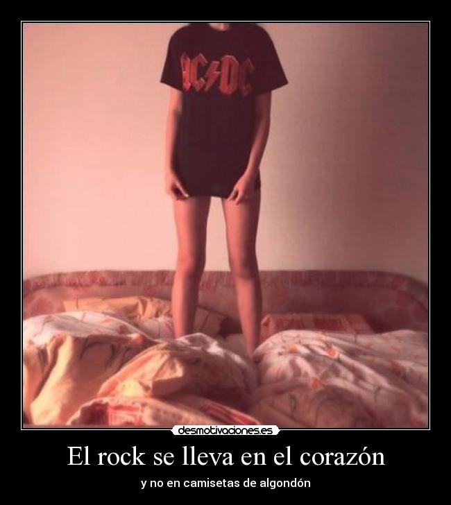 El rock se lleva en el corazón -