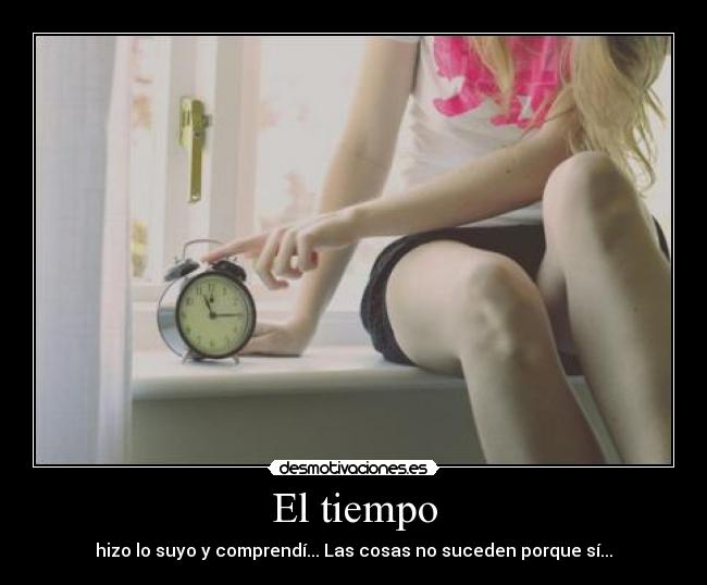 El tiempo - 