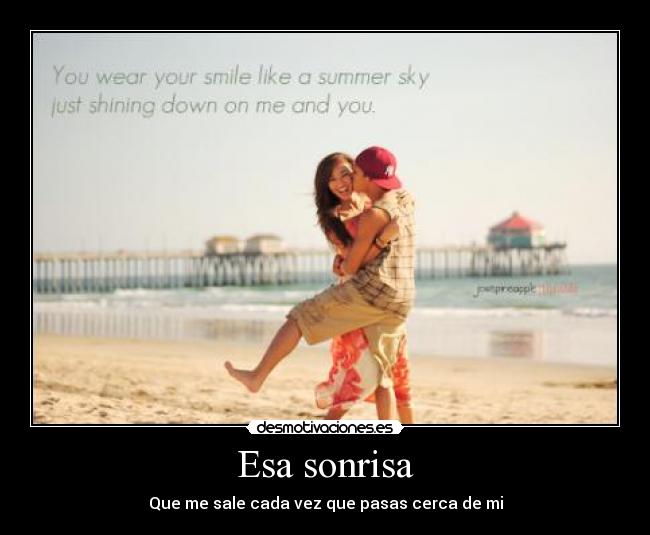 Esa sonrisa -