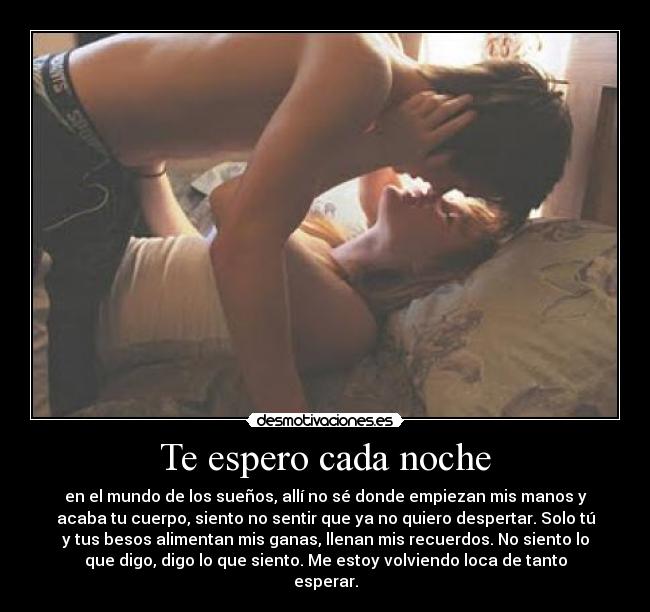 Te espero cada noche - 
