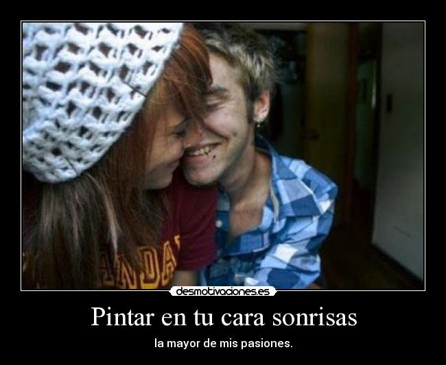 Pintar en tu cara sonrisas - 