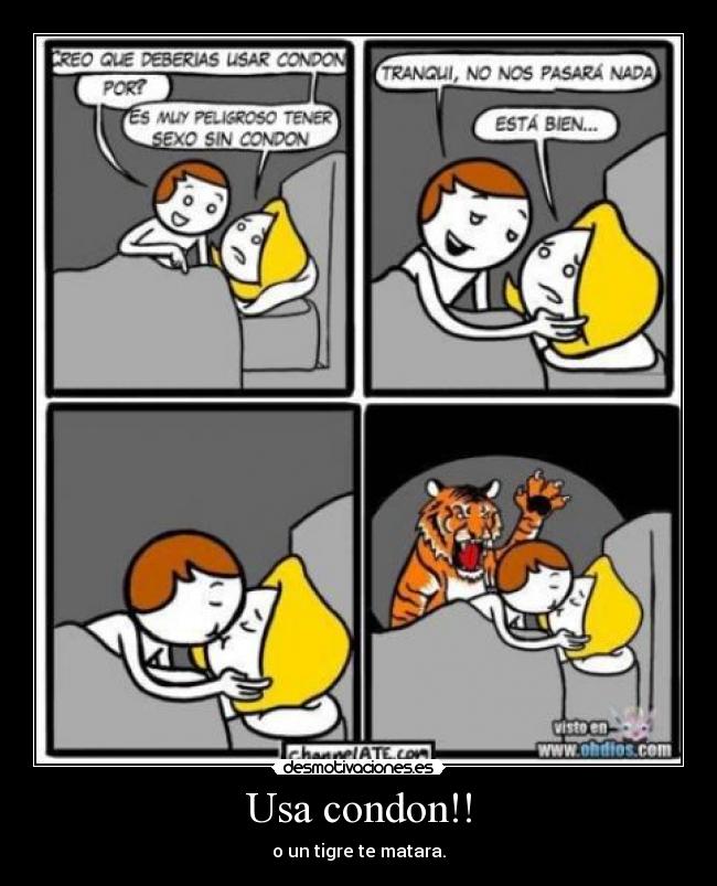 Usa condon!! -