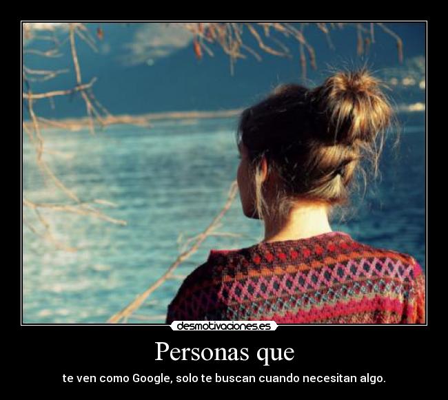 Personas que - 