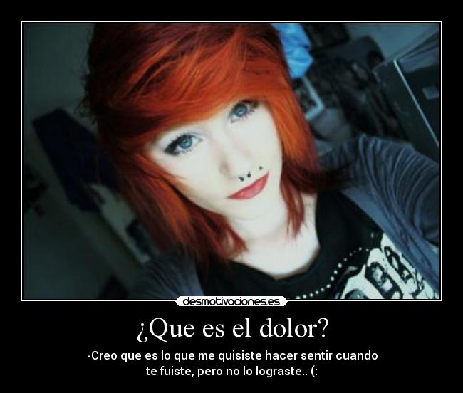 carteles dolor lograste desmotivaciones