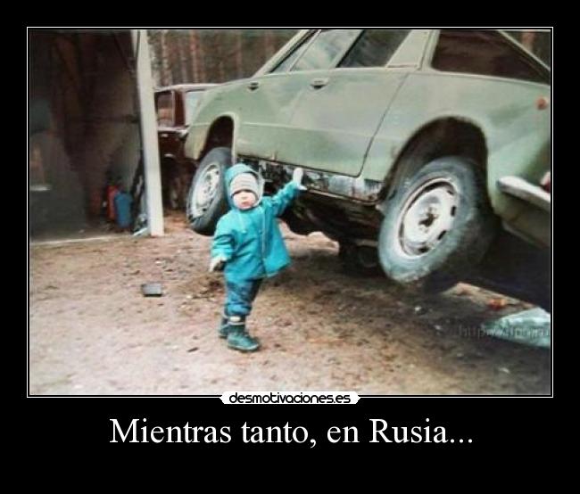 Mientras tanto, en Rusia... -