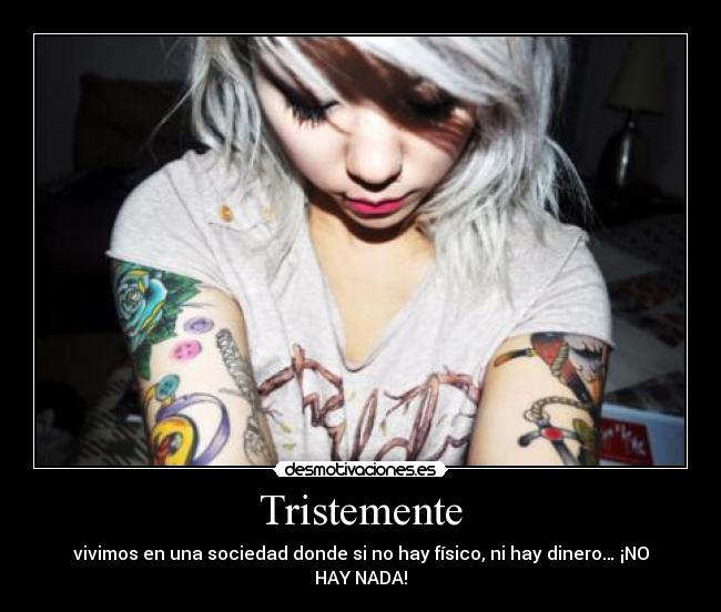 Tristemente -