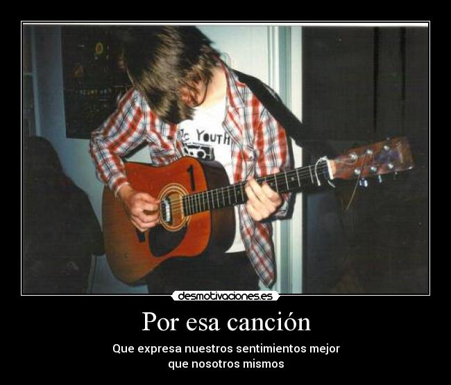 Por esa canción -