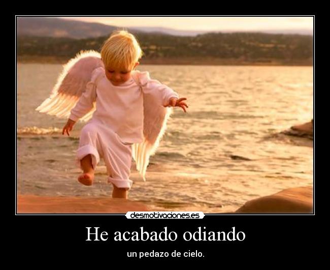 He acabado odiando -