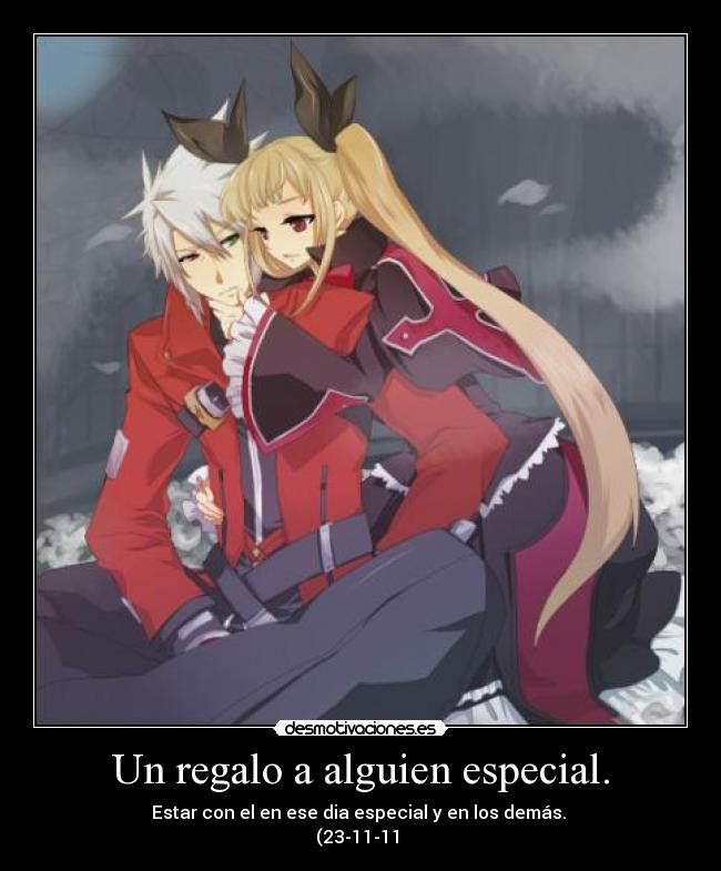 Un regalo a alguien especial. -