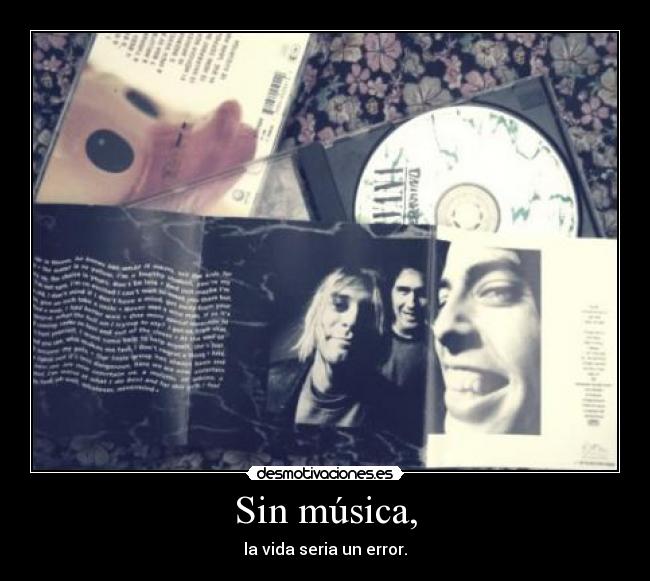 Sin música, - 