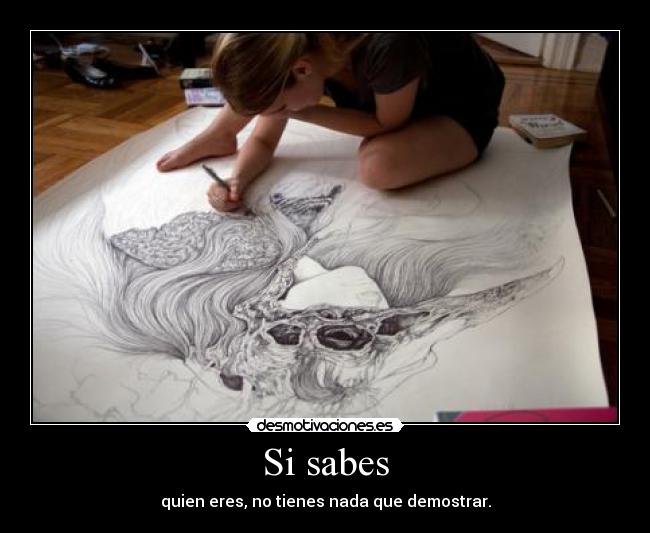 Si sabes -