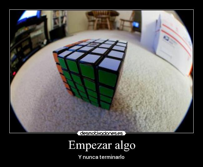 Empezar algo -