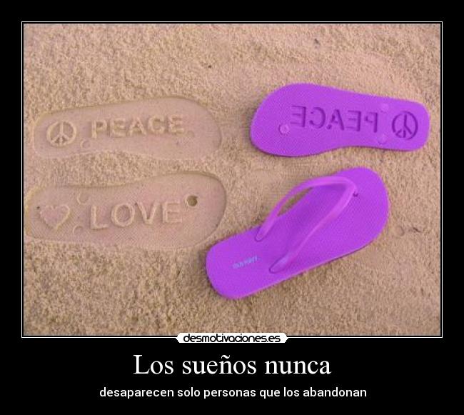 Los sueños nunca - 