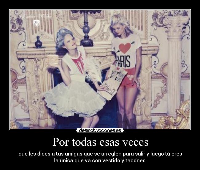 Por todas esas veces -