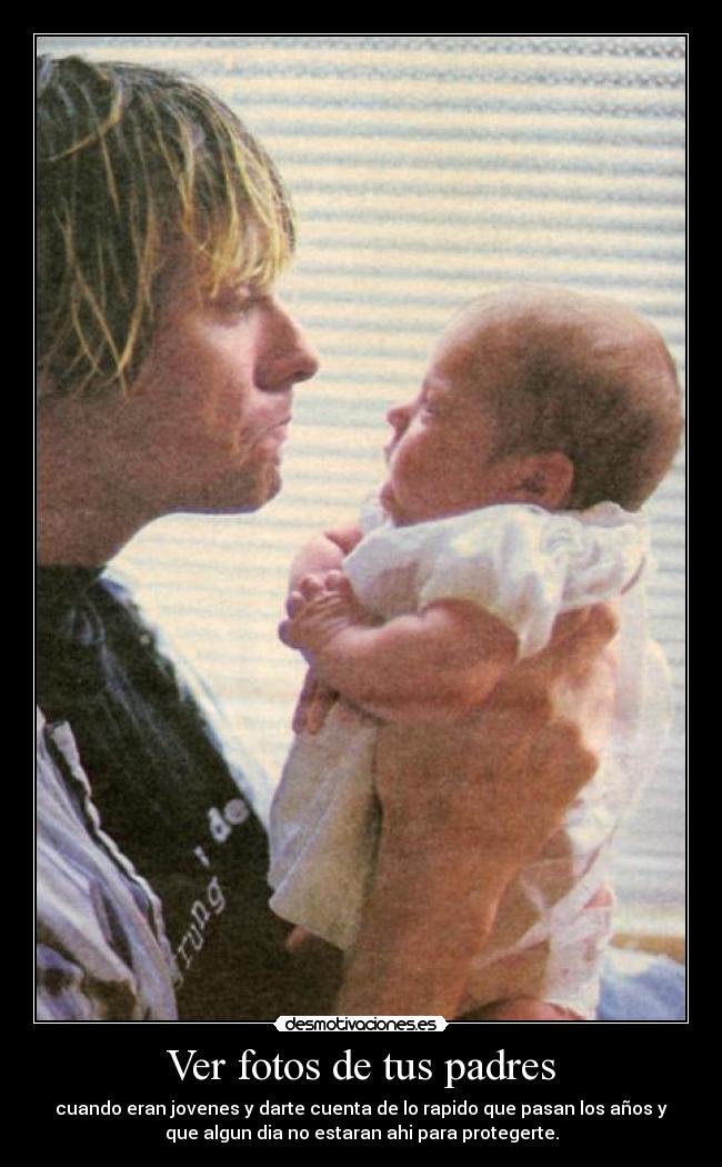 Ver fotos de tus padres -