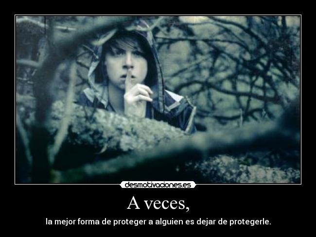 A veces, - 