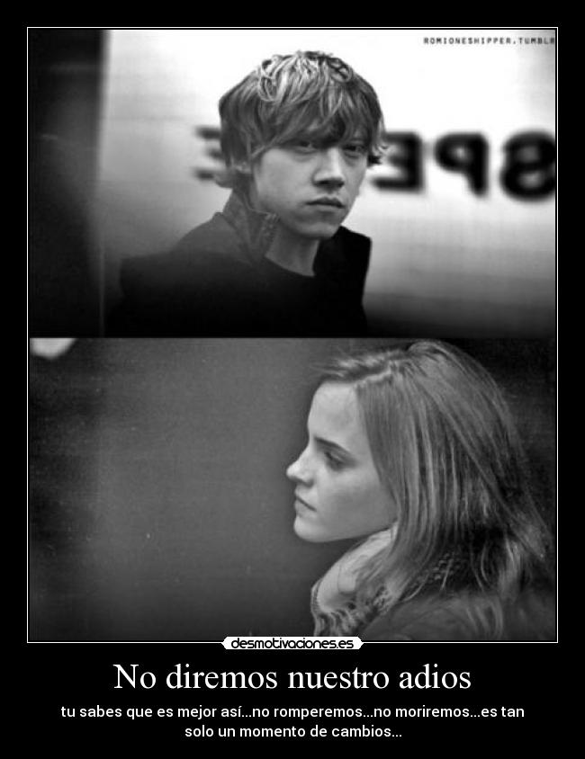 No diremos nuestro adios -