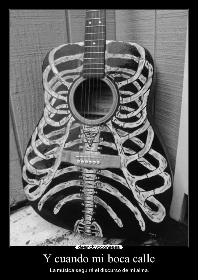 Y cuando mi boca calle - 