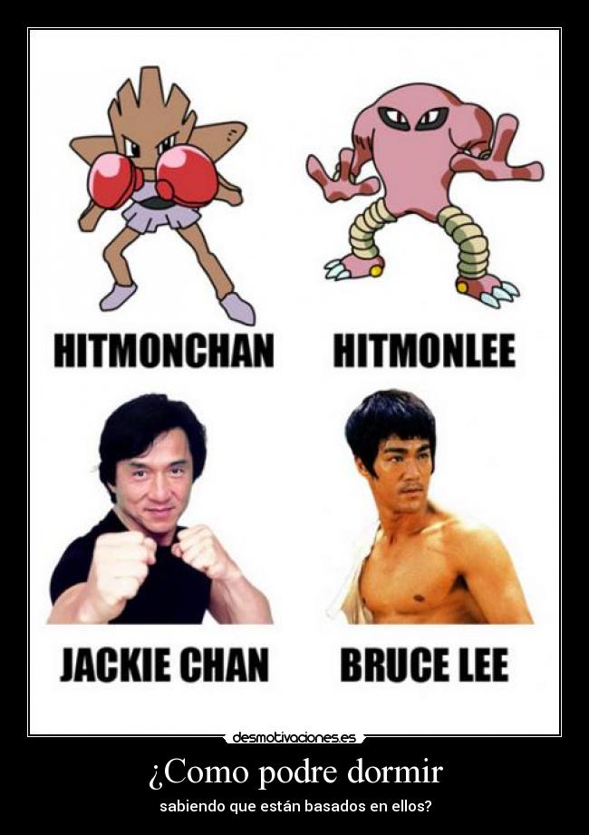¿Como podre dormir - sabiendo que están basados en ellos?
