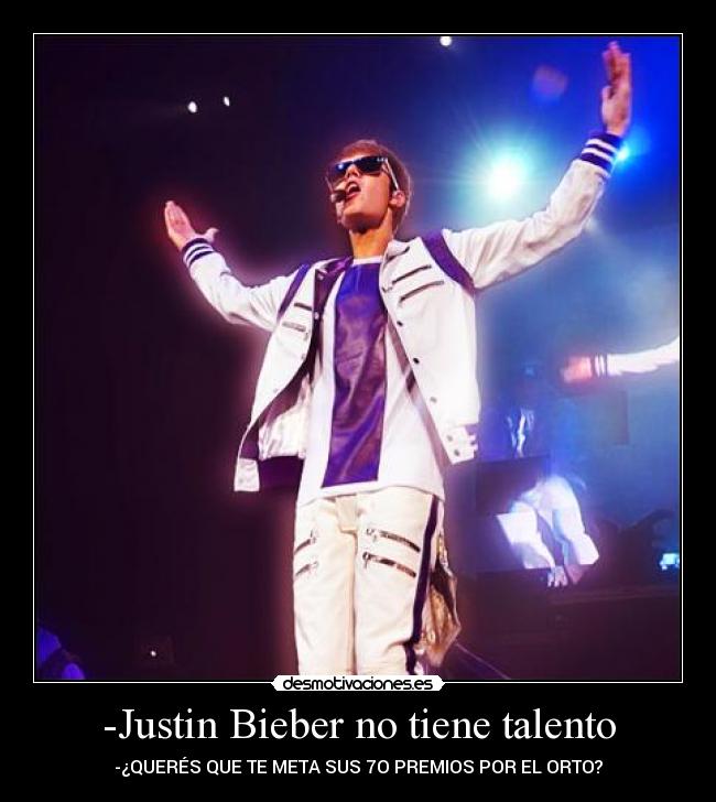 carteles justin bieber desmotivaciones