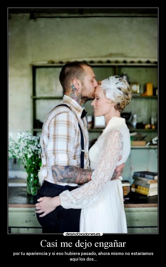 Casi me dejo engañar -