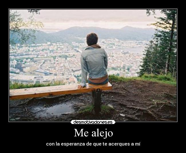 Me alejo - 