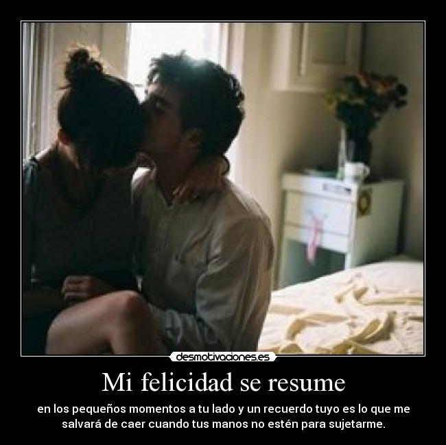 Mi felicidad se resume - 