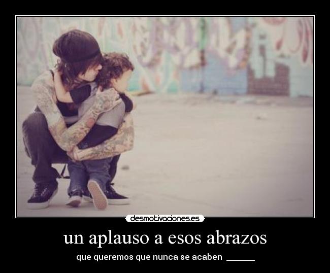 carteles abrazos kljukjk desmotivaciones