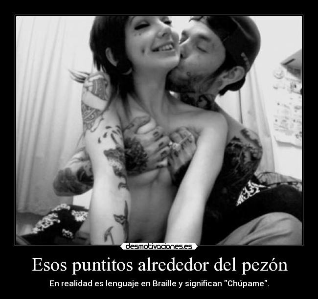 Esos puntitos alrededor del pezón - 