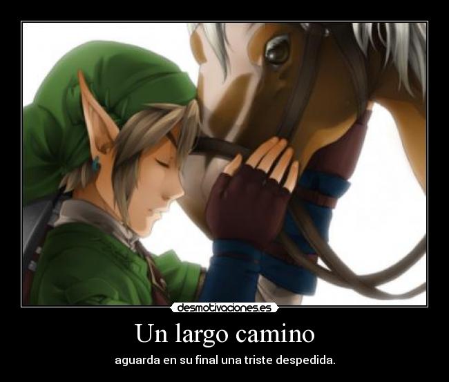 carteles thelegendofzelda link epona ocarina time desmotivaciones