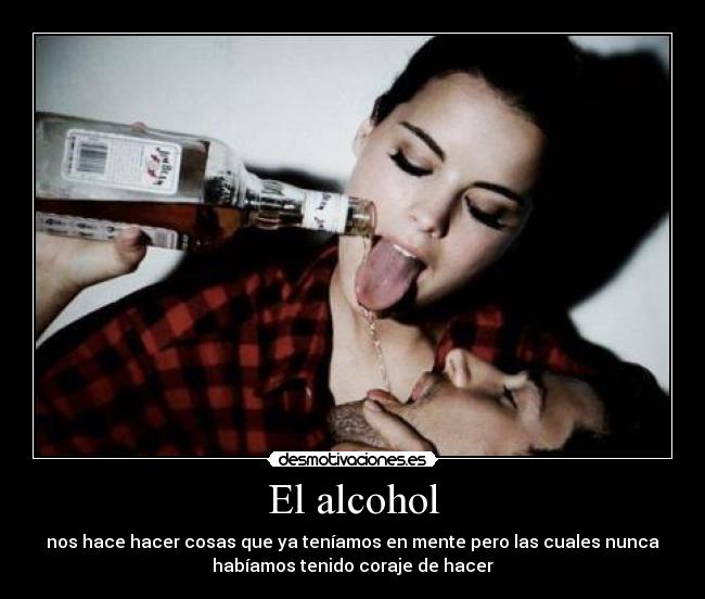 El alcohol - 