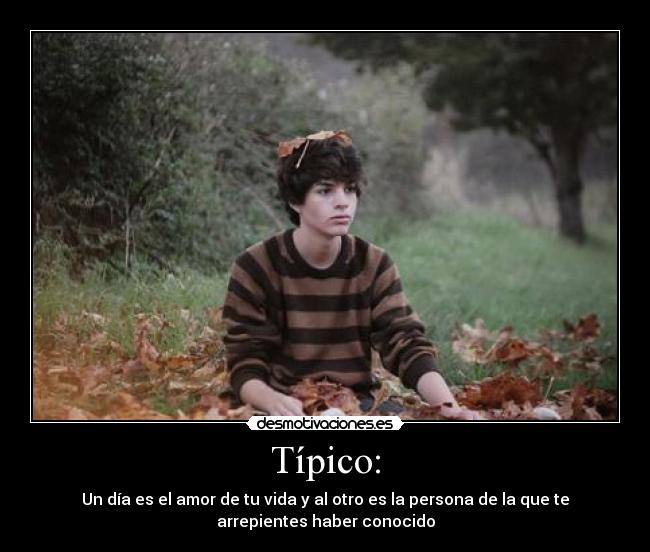 carteles tipico dia amor persona arrepentir conocer sergi16lc desmotivaciones