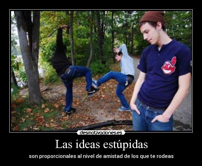 Las ideas estúpidas -