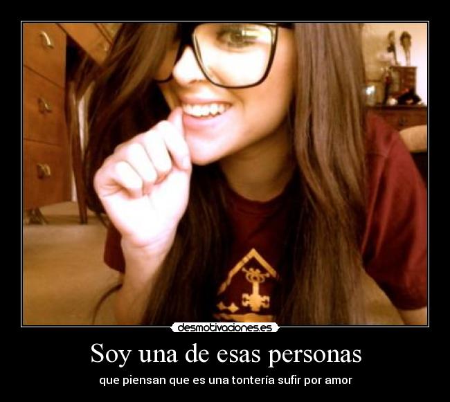 Soy una de esas personas - 