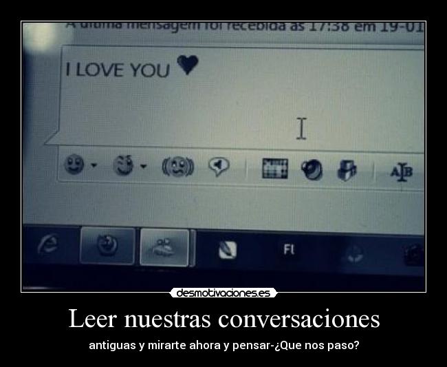 Leer nuestras conversaciones -