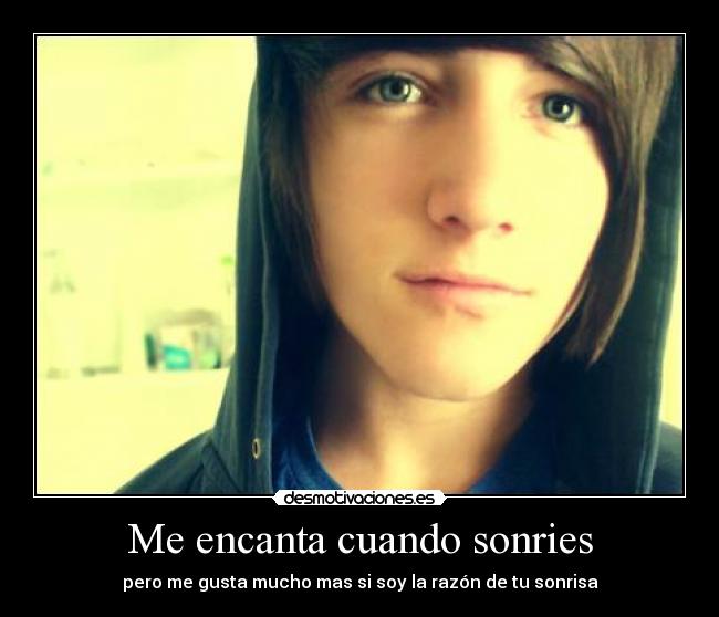 Me encanta cuando sonries - 