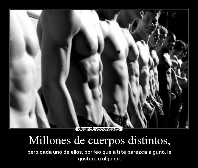 Millones de cuerpos distintos, -