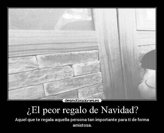¿El peor regalo de Navidad? -