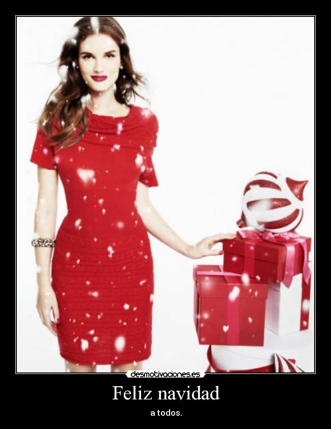 Feliz navidad - a todos.