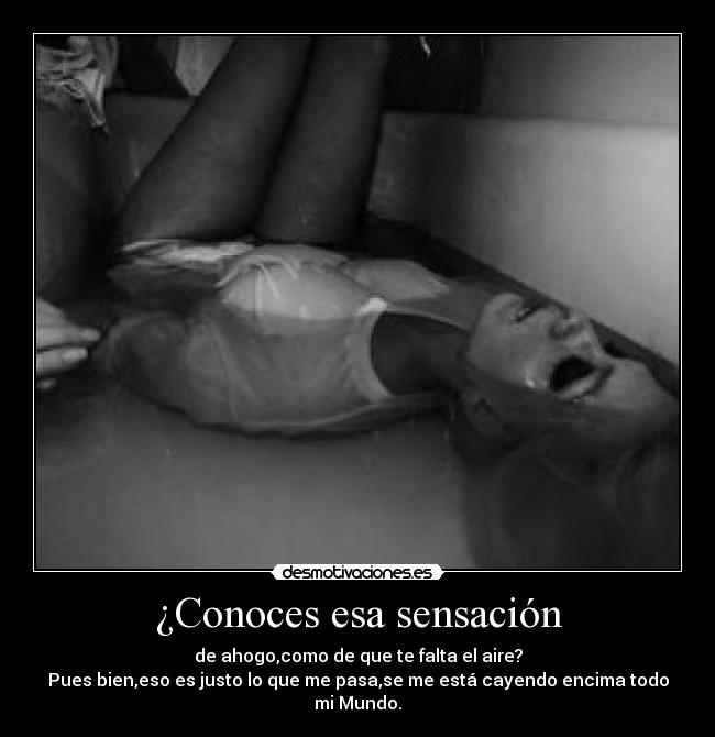 ¿Conoces esa sensación - 