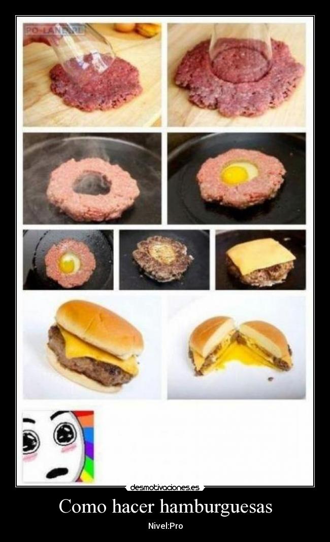 Como hacer hamburguesas - Nivel:Pro