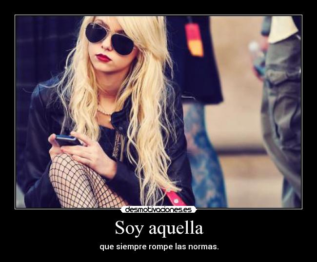 Soy aquella -