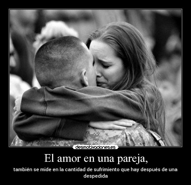 El amor en una pareja, - 