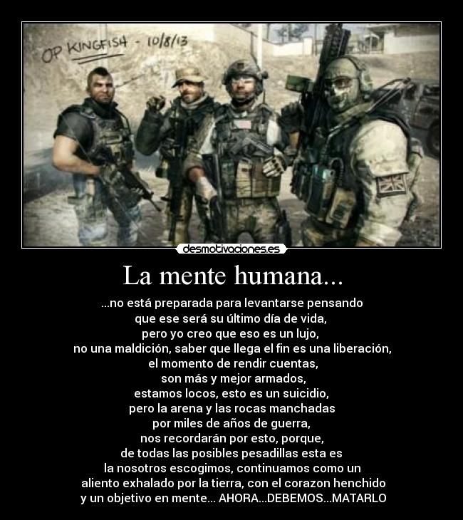 La mente humana... - 